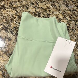 Lululemon mint green align leggings